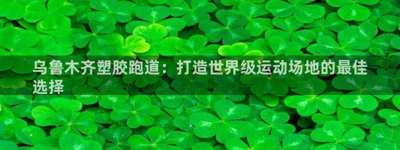 尊龙凯时平台信誉怎样：乌鲁木齐塑胶跑道：打造世界级运