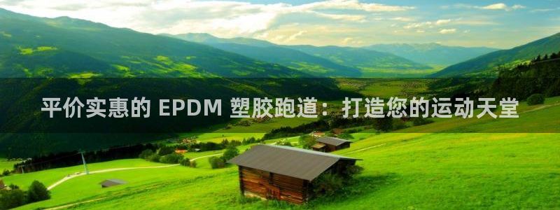 凯时赢来就送38：平价实惠的 EPDM 塑胶跑道：打造您的运动天堂